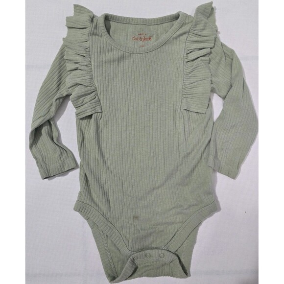 Baby Girl Bodysuit Bundle 3pc | Size 12M | Cat & Jack + Just One You - Picture 5 of 6